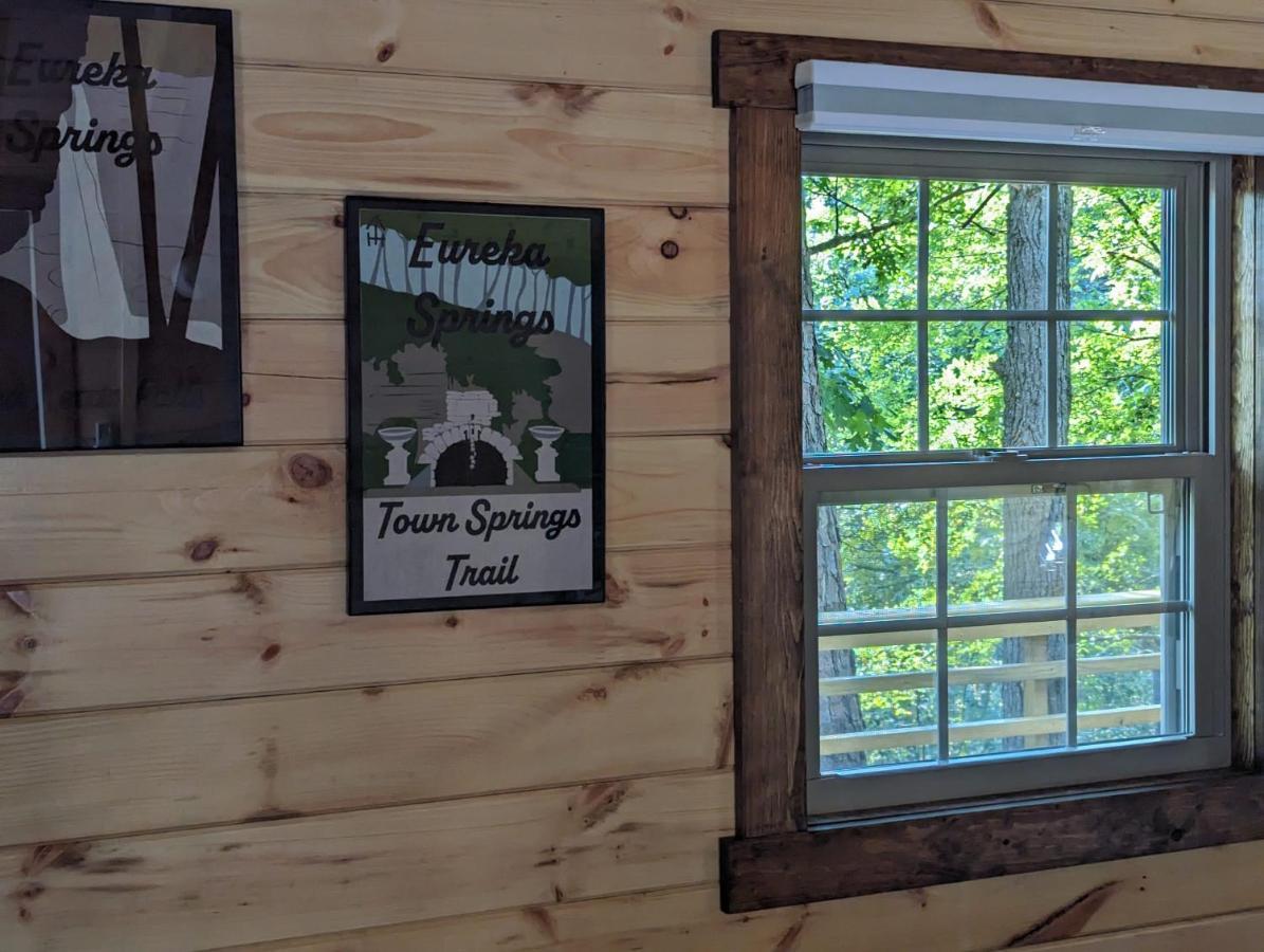 Cabin #6 With Hot Tub Deck And Sunset View At Loblolly Pines Eureka Springs Exterior photo
